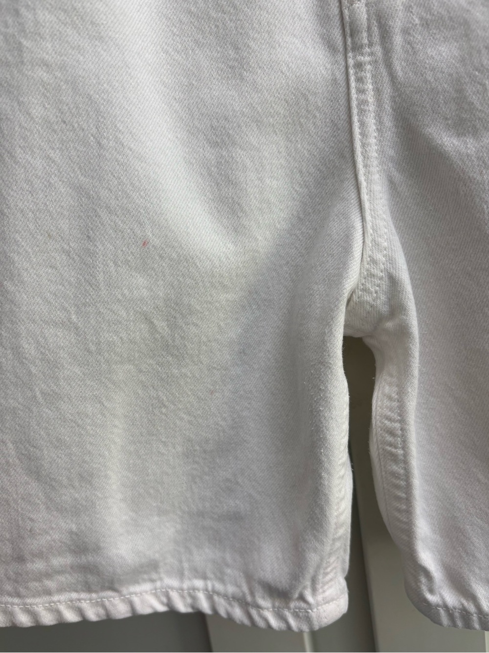 Citizens of Humanity Maritzy Pleated Shorts White Size 31 Cotton High rise - Picture 12 of 12